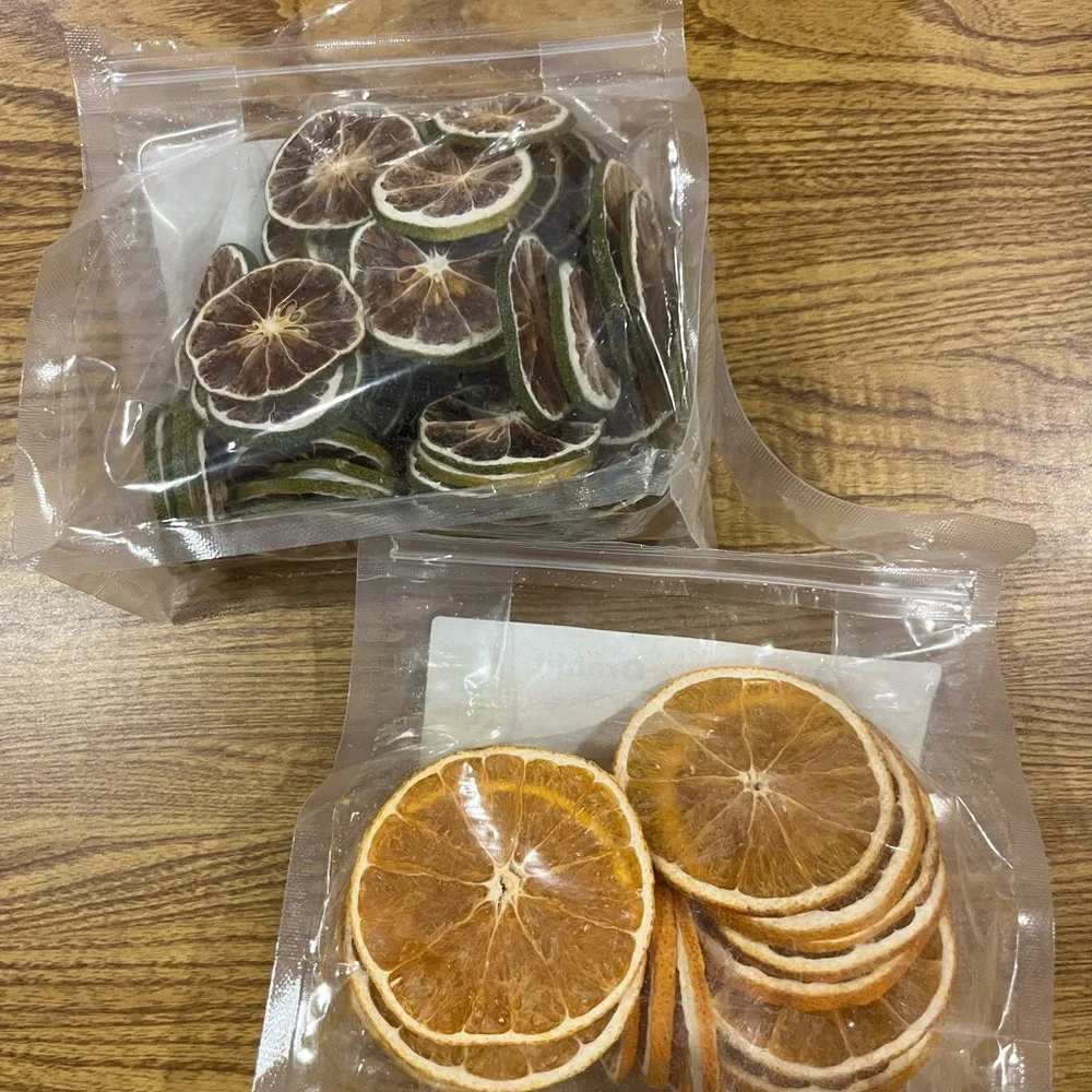 Dried limes & oranges